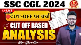 LIVE CUT OFF CGL AFTER ANSWER KEY LIVE CUT OFF CGL 2024 SSC CGL Expected Cut Off 2024 [upl. by Isborne]