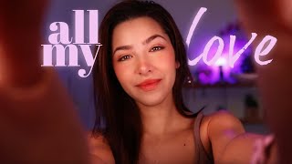 ASMR Giving You My Love With Compliments and Personal Attention 💜 [upl. by Ecyak261]