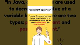 Learn About the decrement Operator in Java decrement java [upl. by Ahsial37]