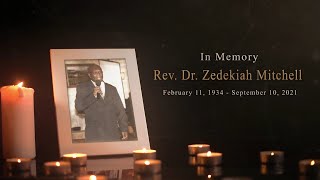 Memorial Service Rev Dr Zedekiah Mitchell November 10 2021  All Saints Apostolic [upl. by Older]