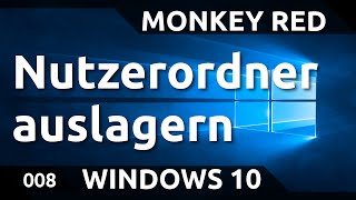 Windows 10 Benutzerordner auslagern [upl. by Peter]