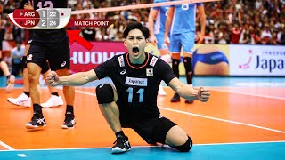 Prime Nishida and Japan Were Unstoppable  Japan vs Argentina  Volleyball World Cup 2019 [upl. by Brenan502]