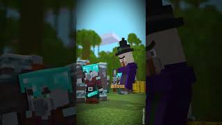 Pillager x Witch x Entity 303 Vs Villager x Iron Golem x Herobrine ⚡⌚⚡ Transform Watch [upl. by Pell380]