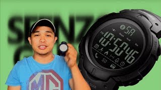 SKMEI SMART WATCH REVIEW CHEAPEST AND TOUGH [upl. by Adaj]