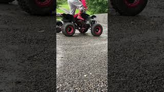 BIG BORE trx250r kickstart and rally shorts [upl. by Harri]