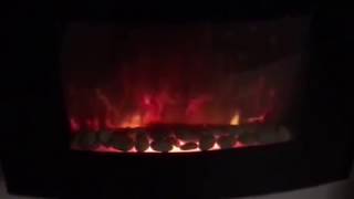 Chimenea Eléctrica con efecto fuego en leds [upl. by Ynaffi]