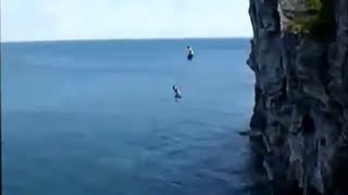 Top 10 Biggest CLIFF JUMPS In The World 80ft200ft [upl. by Loren]