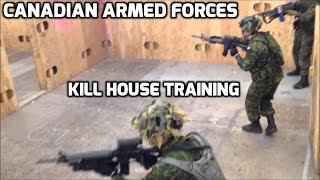 Canadian Armed Forces  Kill House Training  HD [upl. by Nnaeirual]