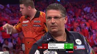 PDC Premier League Darts 2018  Week 12  Daryl Gurney  Gary Anderson [upl. by Cogan]