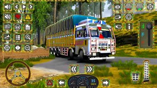 Best Truck Games for Android with Offline Play Indian Lorry Truck Driving 3D Android Gameplay 3 [upl. by Oicam]