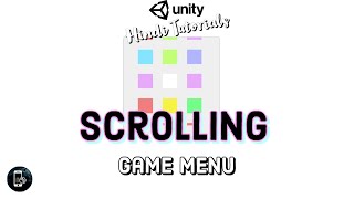 How to create Scrolling Menu in Unity   Unity Scrollview  Unity Hindi Tutorial [upl. by Waylan382]