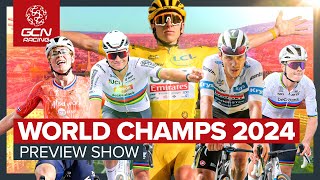 Who Will Win The 2024 UCI World Championships  GCN Racing Preview Show [upl. by Notslah712]