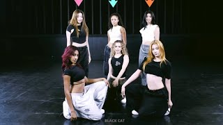 Debut KATSEYE Dance Practice Mirrored 3 Members Version Guide Arrows Trio 4K REDONE [upl. by Ydna]