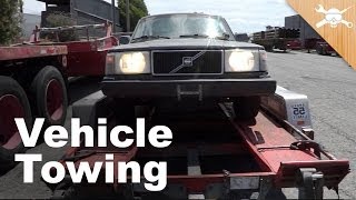 Car Trailer Towing Guide How to Get Your Next Project Home [upl. by Lidda]