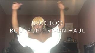 Boohoo Bodysuit TryOn Haul Curvy Girl Edition ☀SONNIE DAY☀ [upl. by Eblehs505]