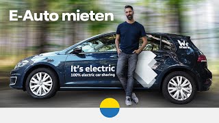 Elektroauto mieten  so funktioniert WeShare [upl. by Naitsirhc]