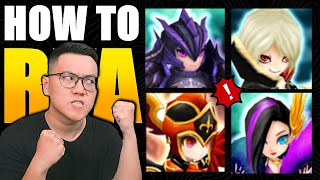 Step By Step Drafting Against Top Tier LD5 Teams  Summoners War RTA Beginners Guide [upl. by Cash]