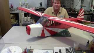 TWM Clipped Wing Cub 14 Scale  Part 1  Kit Components [upl. by Ase]