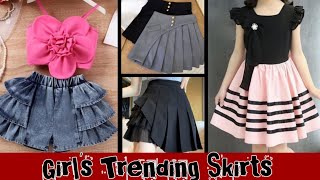 Kids Skirt ideasKids stylish skirts designs 2024latest skirts designs 2024ReetDesigns [upl. by Onil]