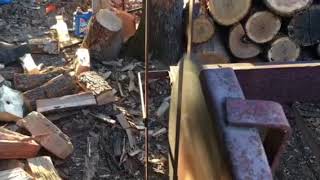 Buzzsaw Firewood Processing Up Close and Personal [upl. by Demitria]