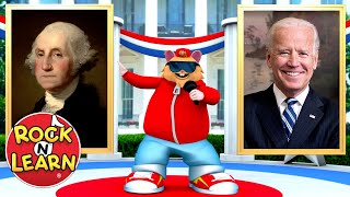 US Presidents Song for Kids  Washington to Biden  Learn the Presidents amp Inauguration Year [upl. by Nereids539]