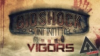 Bioshock Infinite All Vigors Plasmids Gameplay Walkthrough [upl. by Evanthe]