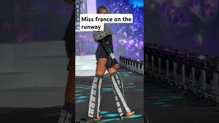 Miss france on the runway pageant music queen [upl. by Araic]