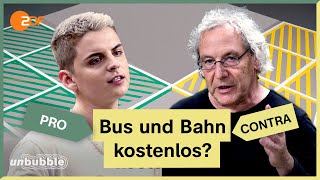 9EuroTicket Brauchen wir einen kostenlosen ÖPNV  13 Fragen  unbubble [upl. by Regni]