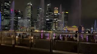 Spectra  Light amp Water Show  Marina Bay Sands Singapore 🇸🇬 [upl. by Wilda339]