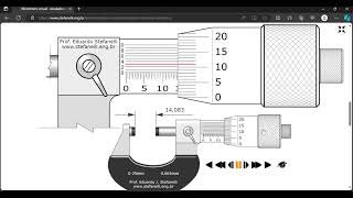 COMO LEER UN MICROMETRO EN MILESIMAS DE MILIMETRO [upl. by Ayiotal380]