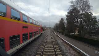 Führerstandsmitnahme SBahn München S6 Tutzing  Westkreuz BR423 26022022 [upl. by Naro]