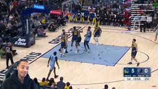 FlightReacts To WARRIORS at GRIZZLIES  FULL GAME HIGHLIGHTS  February 2 2024 [upl. by Dolan]