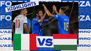 Highlights ItaliaUngheria 21 7 giugno 2022 [upl. by Woodring506]