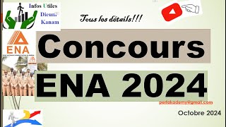 Concours ENA 2024  Les Clés de la Réussite Pièces à Fournir pour Se Démarquer et Secrets d’Experts [upl. by Ledah]