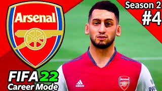 ÇALHANOĞLU MY WORST SIGNING😡 FIFA 22 Arsenal Realism Career Mode S2 4 [upl. by Busiek]