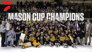 HIGHLIGHTS Michigan Tech vs Bemidji State  CCHA Mason Cup Championship [upl. by Shumway879]