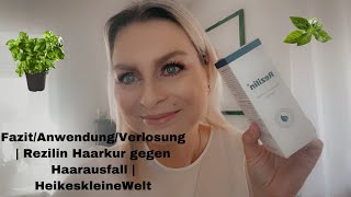 Fazit Rezilin Haarkur  Anwendung Verlosung Heikeskleinewelt [upl. by Sukey808]