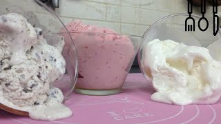 Gelato Fatto in Casa Stracciatella Fiordilatte e Fragola Senza Gelatiera [upl. by Memberg]