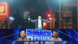 LUKE GALLOWS VS SHEAMUS WWE SMACKDOWN WWE 2K24 TQSVERSE [upl. by Liag]