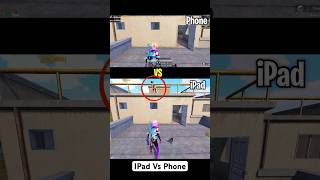 iPad Vs Phone in PUBG MOBILE [upl. by Dewhurst]