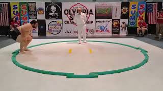 Gilberto De La Torre vs Kyle Melton  Sumo Dans Olympia Sumo Championship 2024 [upl. by Sharron]