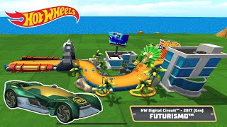 HW DIGITAL FUTURISMO RACE IN TRICERATOP TRACK  MOBIL HOT WHEELS UNLIMITED  GAME BALAP hotwheels [upl. by Anaert941]