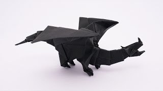 Origami Devil Dragon v2 Jo Nakashima [upl. by Atiuqer]