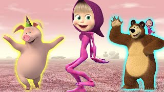 Masha and the Bear 2024  Dame Tu Cosita Cover MUSIC VIDEO [upl. by Yrehc948]