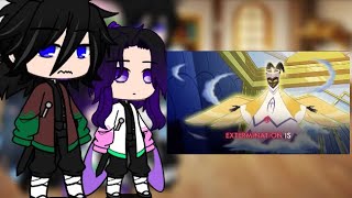 Hashiras react to hell is forever requested hazbinhotel gacha demonslayer gachareact [upl. by Jemimah705]