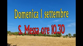 Domenica 1 settembre 2024  I dopo il Martirio di s Giovanni il Precursore [upl. by Merill420]