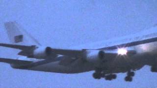 Doomsday Plane Landing MUST WATCH [upl. by Oiluj580]