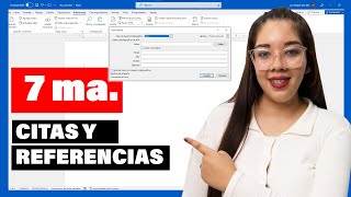 Como hacer citas y Referencias Según NORMAS APA 7ma Edición Séptima [upl. by Yrrek]