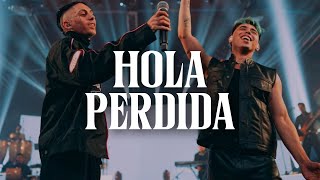 Luck Ra Maluma Khea  HOLA PERDIDA REMIX Letra [upl. by Arahat]