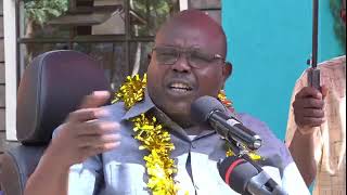 Speaking in Bartabwa Baringo North during Mzee Elijah Cheboi Chelangas the thanksgiving ceremony [upl. by Yerrot]